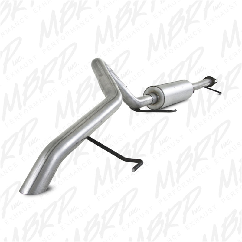 MBRP S5310AL 2007-2009 Toyota FJ 4.0L V6 Cat Back Single Rear Exit Off-Road Tail No tip