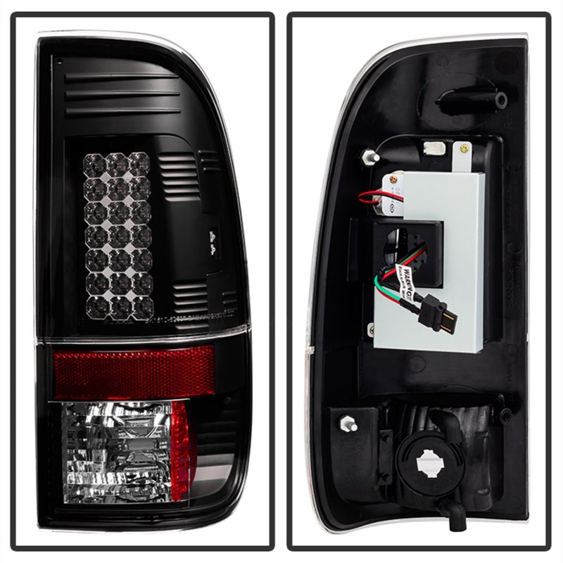 SPYDER 5003898 Spyder Ford Super Duty 08-15 LED Tail Lights Black ALT-YD-FS07-LED-BK