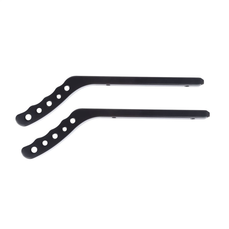 Rugged Ridge 13505.52 Aluminum Grab Handles Rear Pair Black 07-18 Jeep Wrangler JK/JKU