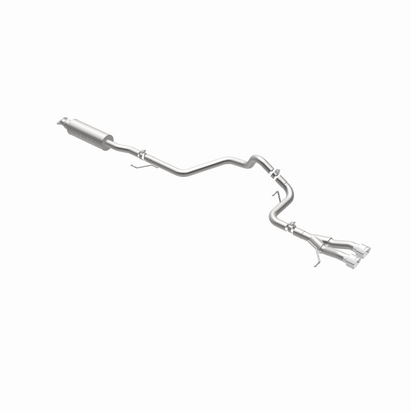 Magnaflow 15215 MagnaFlow 13 Hyundai Veloster 1.6L Turbo Dual Center Rear Exit Stainless Cat Back Perf Exhaust