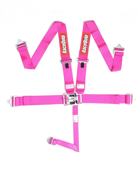 Racequip RQP711081 5pt Harness Set L&L Pink SFI