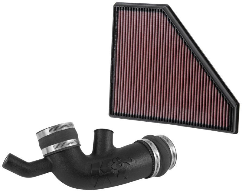 K&N Engineering 57-3094 K&N 16-19 Chevrolet Camaro V6-3.6L Performance Intake Kit