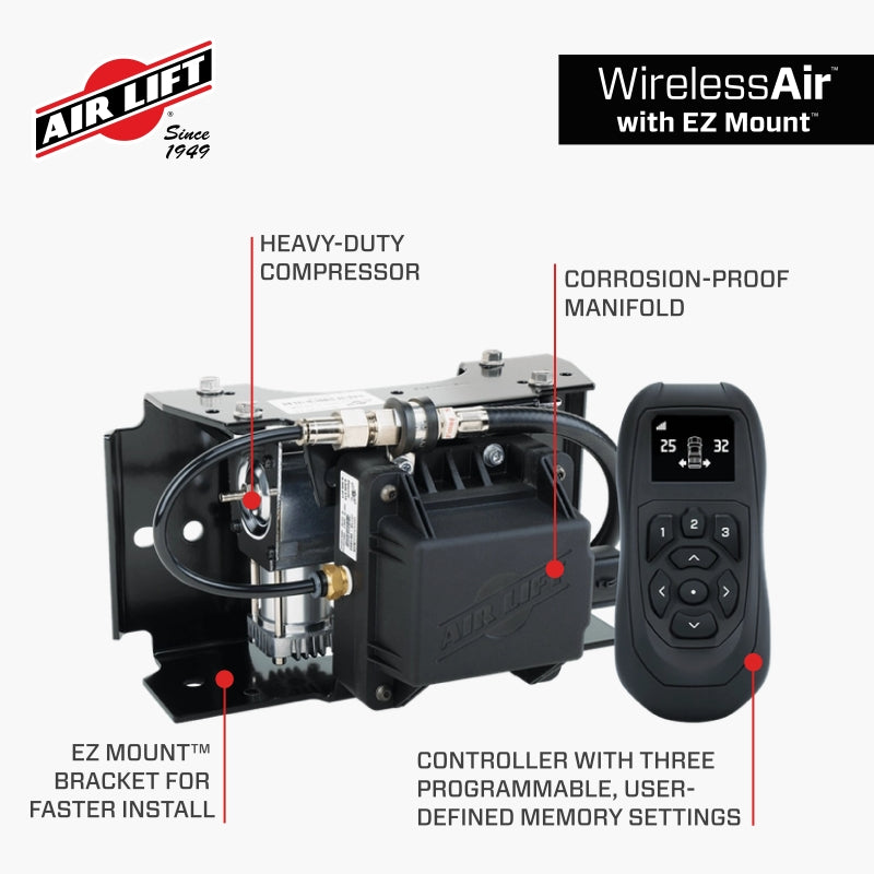 Air Lift 74000EZ Wireless Air Control System V2 w/EZ Mount