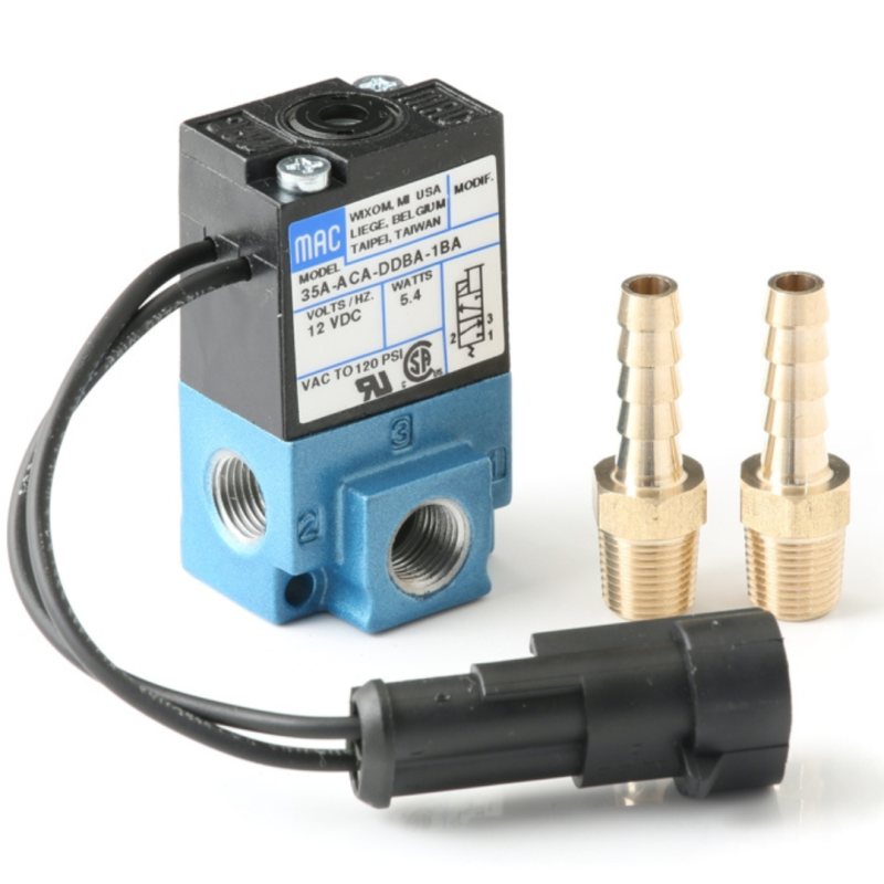 Go Fast Bits 3835 GFB G-Force Solenoid Includes 2 Hosetails