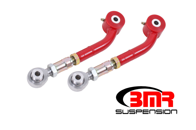 BMR Suspension UTA112R BMR 08-17 Challenger Upper Trailing Arms w/ On-Car Adj. Poly/Rod Ends - Red