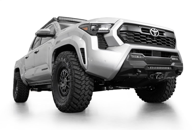 Addictive Desert Designs F6703412601NA 2024 Toyota Tacoma Stealth Center Mount Winch Front Bumper