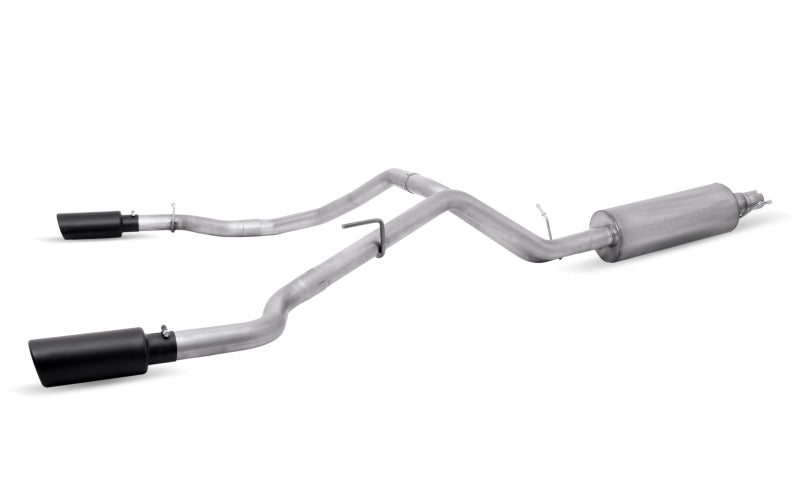 Gibson 69550B 19-22 Ford Ranger Lariat 2.3L 2.5in Cat-Back Dual Sport Exhaust - Black Elite