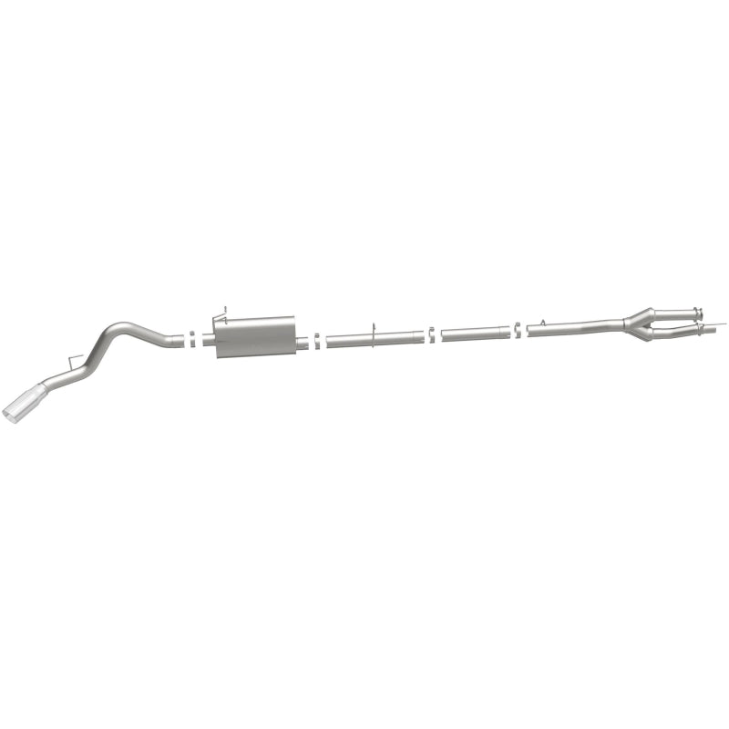 Magnaflow 19174 MagnaFlow Sys C/B 11-15 Ford Super Duty F250 6.2L EC CC, SS 3.5in Single Rear Pass Side Ext 5in Tip