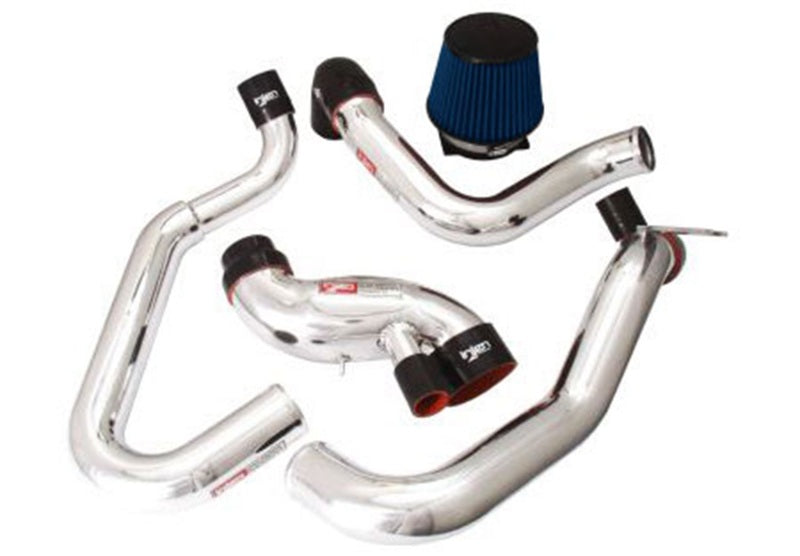 Injen SP1898P 03-06 Evo 8/9/MR Cast Aluminum Intake System w/ Full Intercooler Piping Polished Short RAM Int