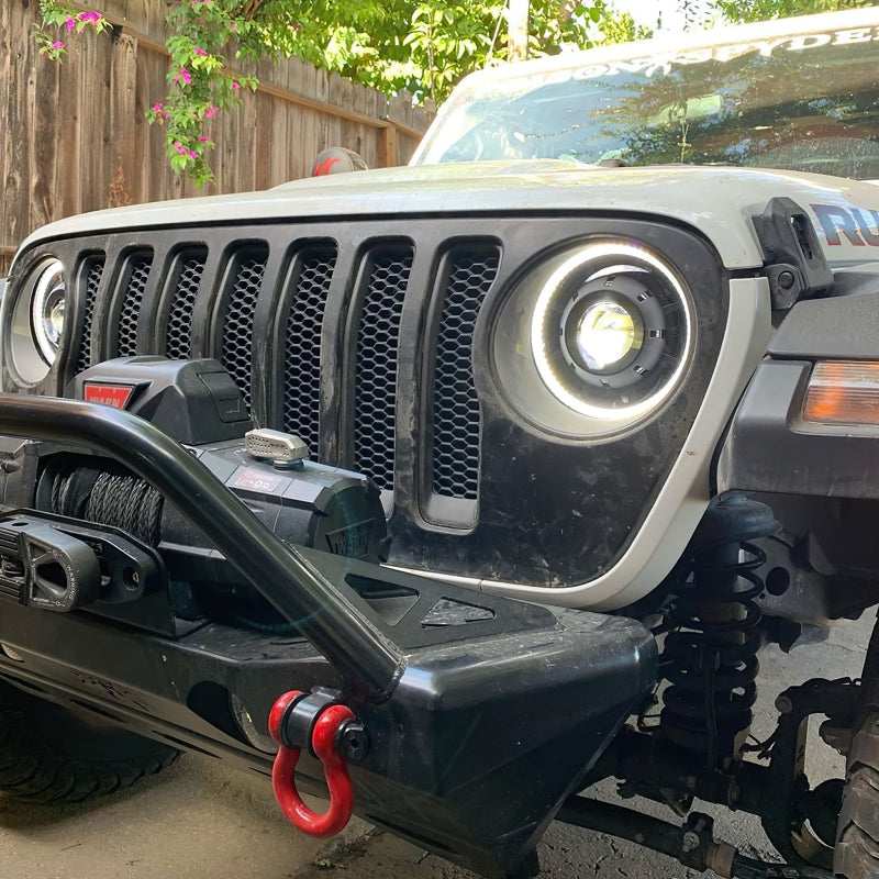 ORACLE Lighting 5839-504 Oracle Oculus Bi-LED Projector Headlights for Jeep JL/Gladiator JT - Matte Blk - 5500K
