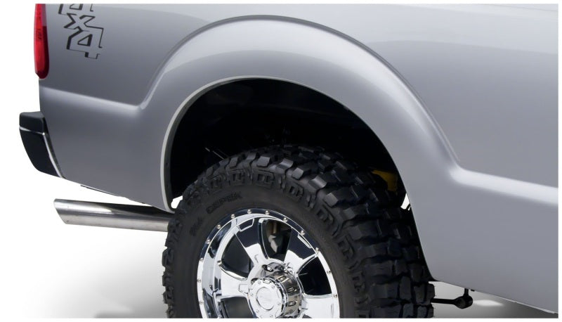 Bushwacker 20086-02 11-16 Ford F-250 Super Duty Styleside Extend-A-Fender Style Flares 2pc - Black