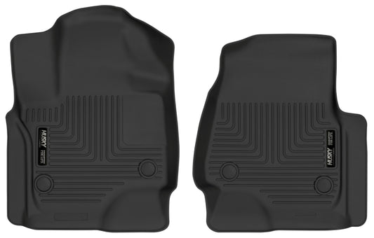 Husky Liners 54651 18-22 Ford Expedition / 18-19 Lincoln Navigator X-Act Contour Black Front Floor Liners