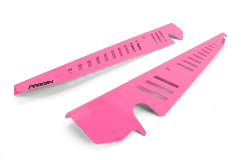 Perrin Performance PSP-ENG-550HP PERRIN 15-21 Subaru WRX/STI Fender Shroud Set - Hyper Pink