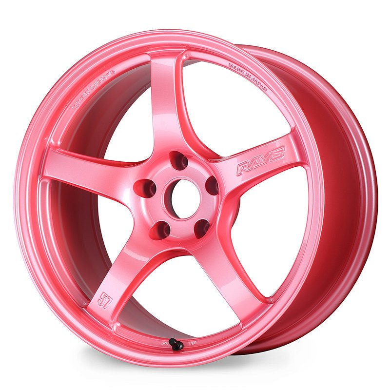 Gram Lights WGCRAC12EPP 57CR 18x10.5 +12 5-114.3 Sakura Pink Wheel (Special Order No Cancel)
