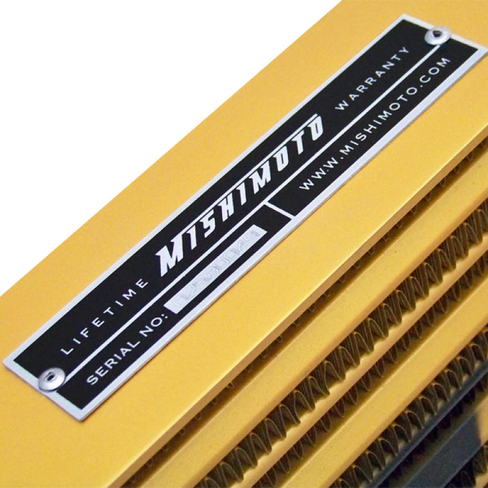 Mishimoto MMINT-UMG Eat Sleep Race Special Edition Gold M-Line Intercooler