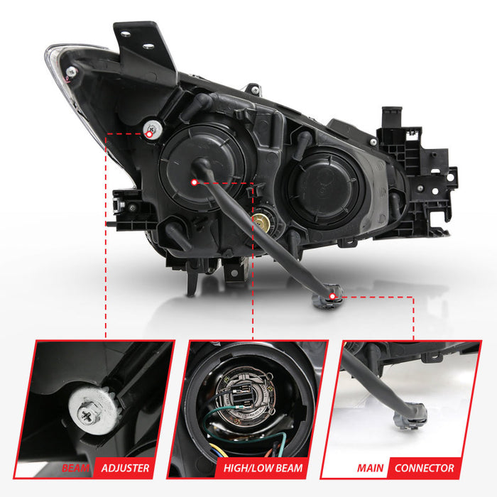ANZO 121522 ANZ LED/Projector Headlights