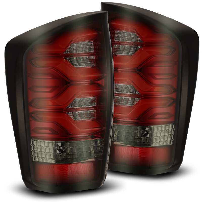 AlphaRex 680020 16-20 Toyota Tacoma PRO-Series LED Tail Lights Red Smoke