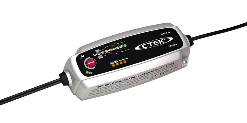 CTEK 40-206 Battery Charger - MXS 5.0 4.3 Amp 12 Volt