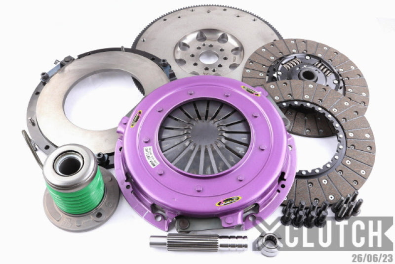 XCLUTCH XKFD27655-2A XClutch 11-14 Ford Mustang GT 5.0L 10.5in Twin Sprung Organic Clutch Kit