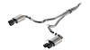 Borla 140982CFBA 2024 Ford Mustang 2.3L Ecoboost ATAK Catback Exhaust CF BA w/ Quad Tips - Non-Active