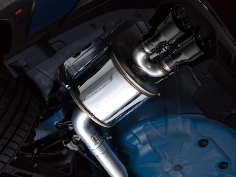 AWE Tuning 3015-43979 2022+ VB Subaru WRX Touring Edition Exhaust - Diamond Black Tips