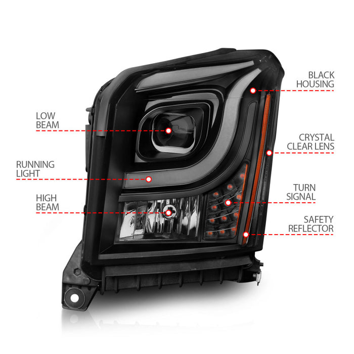 ANZO 111535 ANZ LED/Projector Headlights