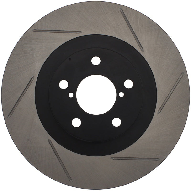 Stoptech 126.47018SR StopTech Power Slot 02-10 WRX Front Right SportStop Slotted Rotor