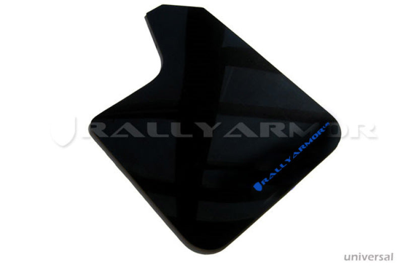 Rally Armor MF12-UR-BLK/GRY Universal Fit (No Hardware) Black UR Mud Flap w/ Grey Logo