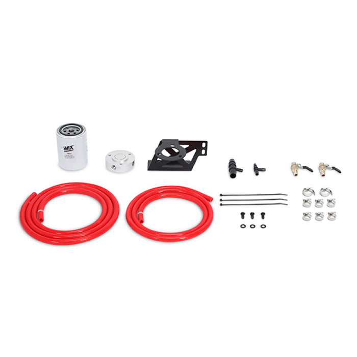 Mishimoto MMCFK-F2D-08RD 08-10 Ford 6.4L Powerstroke Coolant Filtration Kit - Red