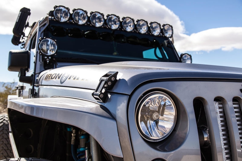 KC HiLiTES 42351 07-18 Jeep JK (Not for Rubicon/Sahara) 7in. Gravity LED DOT Headlight (Pair Pack System)
