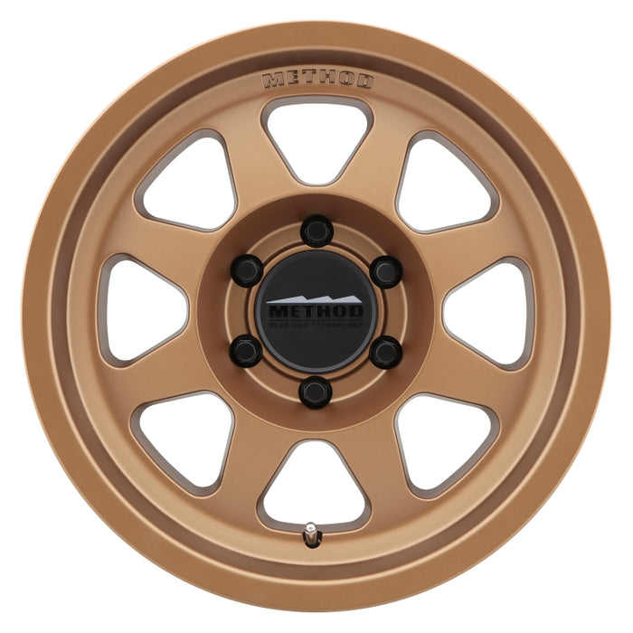 Method Wheels MR70177563950 Method MR701 17x7.5 +50mm Offset 6x130 84.1mm CB Method Bronze Wheel