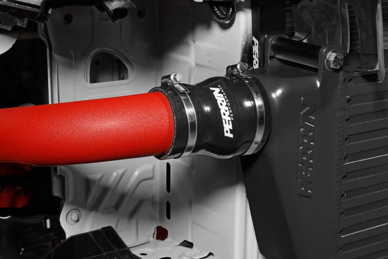 Perrin Performance PSP-ITR-441BK/RD PERRIN 22-25 Subaru WRX Front Mount Intercooler Kit (Red Tubes & Black Core)