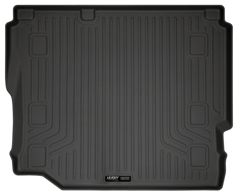 Husky Liners 20721 19-24 Jeep Wrangler JLU WeatherBeater Black Rear Cargo Liner