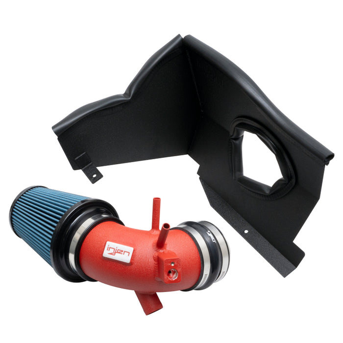 Injen SP1352WR 22-23 Kia Stinger 2.5L Turbo L4 Wrinkle Red Short RAM Tuned Intake System