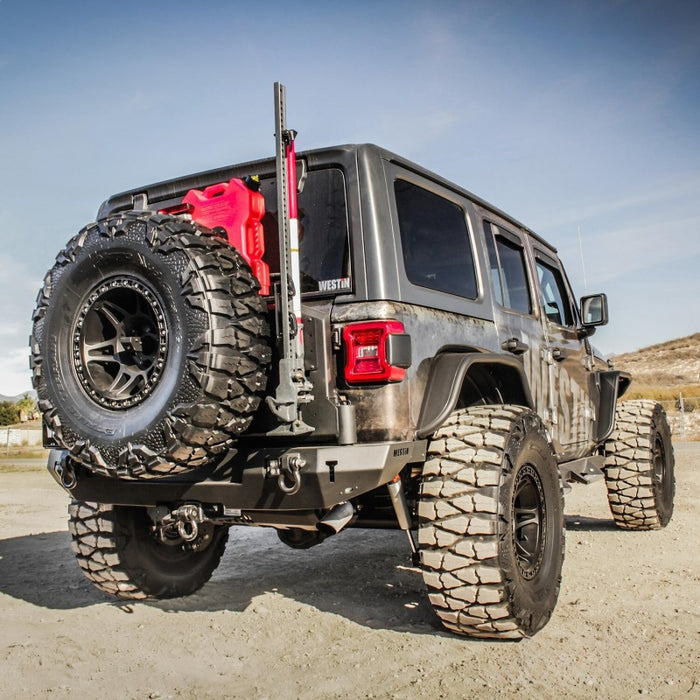 Westin 59-82035B 18-21 Jeep Wrangler JL (Excl. JK) Tire Carrier - Textured Black