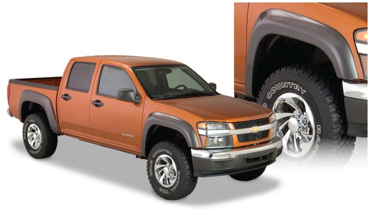 Bushwacker 41029-02 04-12 GMC Canyon Extend-A-Fender Style Flares 2pc - Black