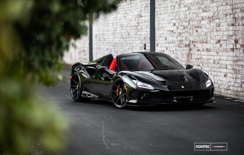 Vossen F-AFP-40-F01-C25 x Novitec NF10 21x9in - 5x114.3 BP - ET35 - Gloss Black Ferrari 488 / F8 Front Wheel