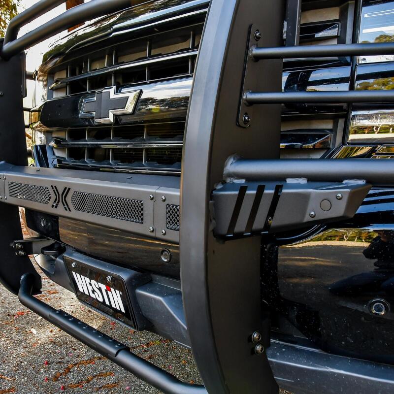 Westin 40-33875 16-18 Chevy Silverado 1500 Sportsman X Grille Guard - Textured Black