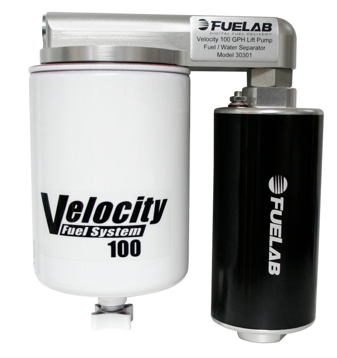 Fuelab 30302 01-10 Duramax 2500/3500 Diesel Velocity Series High Performance Lift Pump 100 GPH 8 PSI