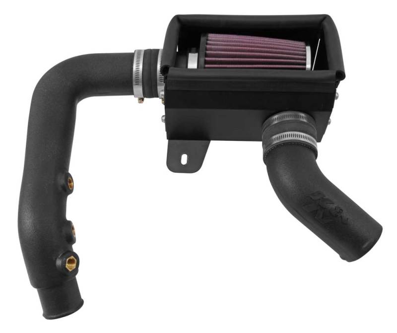 K&N Engineering 63-1700 K&N 13-14 Fiat 500 Abarth L4 1.4L Turbo AirCharger Perf Intake Kit