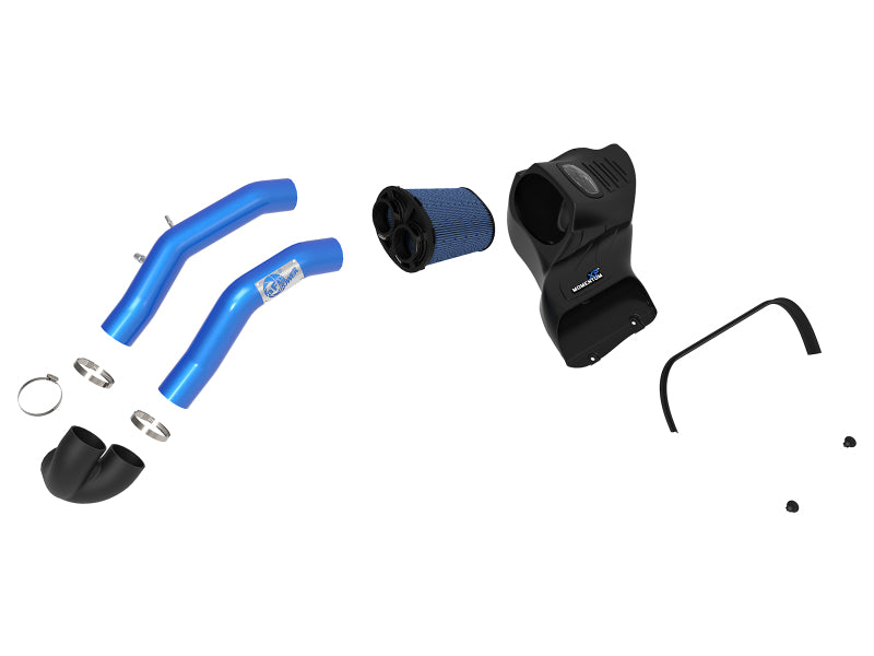 aFe 50-30024RL Momentum XP Cold Air Intake System w/ Pro 5R Media Blue 15-19 Ford F-150 V8-5.0L