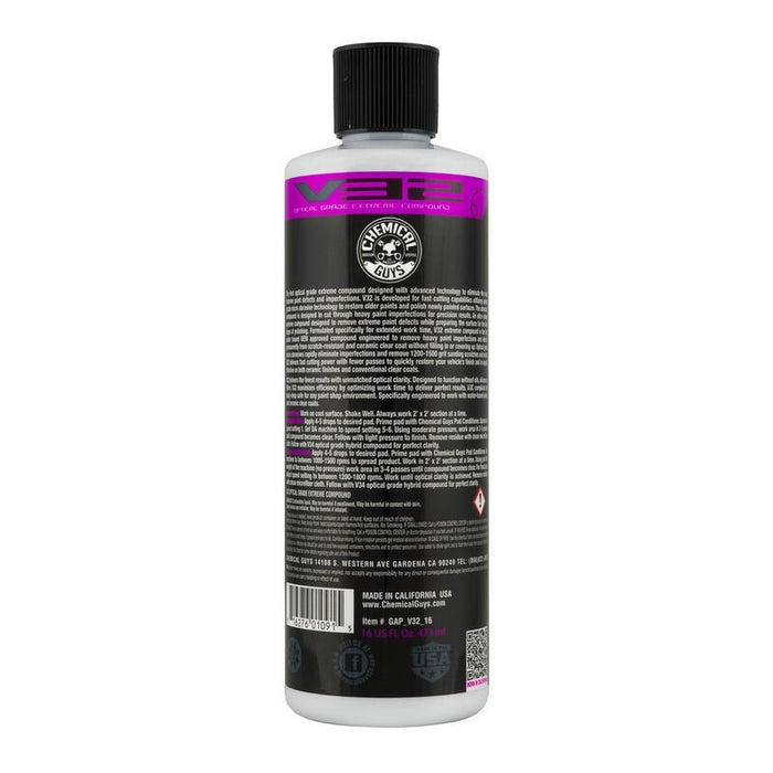 Chemical Guys GAP_V32_16 V32 Optical Grade Extreme Compound - 16oz