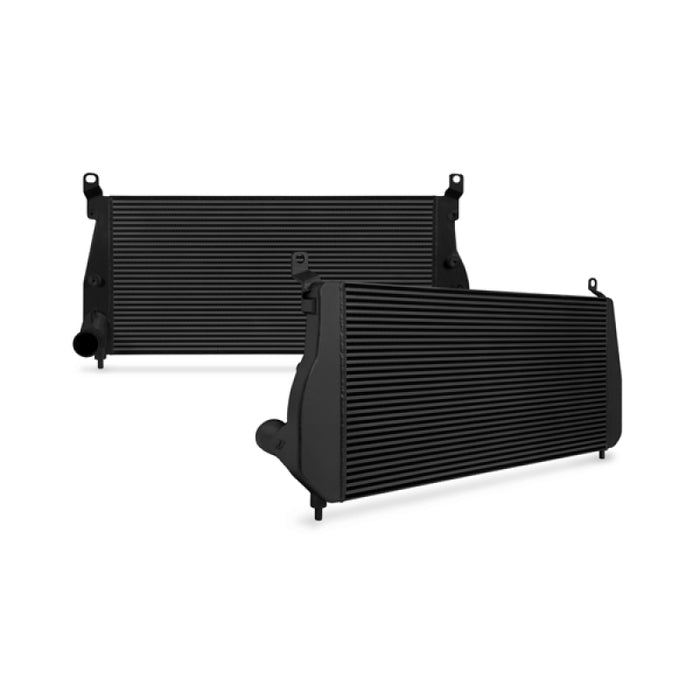 Mishimoto MMINT-DMAX-02KBK 02-04.5 Chevrolet 6.6L Duramax Intercooler Kit w/ Pipes (Black)