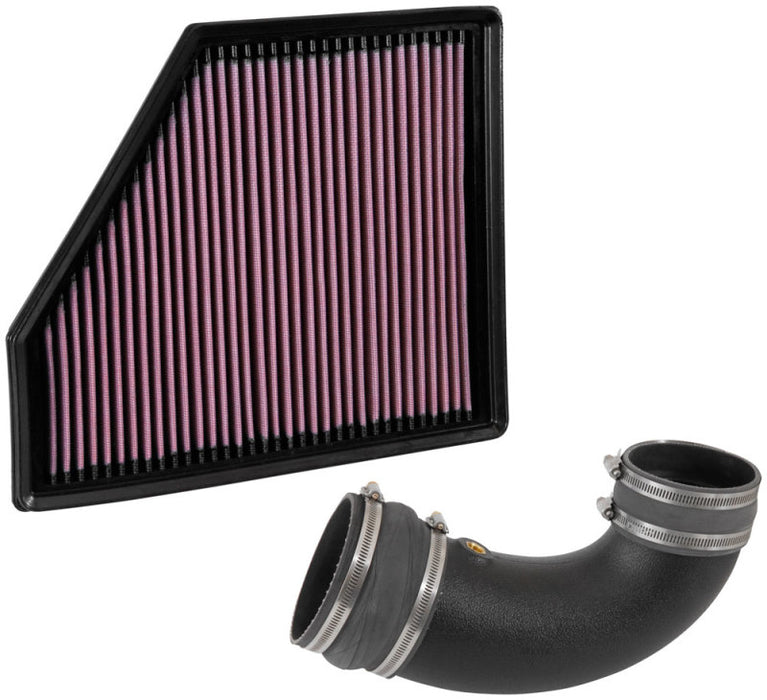 K&N Engineering 57-3092 K&N 16-19 Chevrolet Camaro V8-6.2L Performance Intake Kit