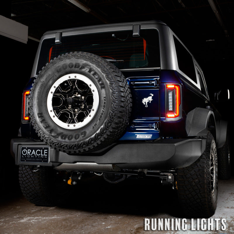 ORACLE Lighting 5892-504 Oracle Lighting 21-22 Ford Bronco Flush Style LED Taillights
