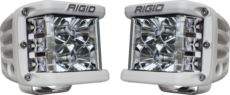 Rigid Industries 862113 D-SS - Flood - Set of 2 - White Housing