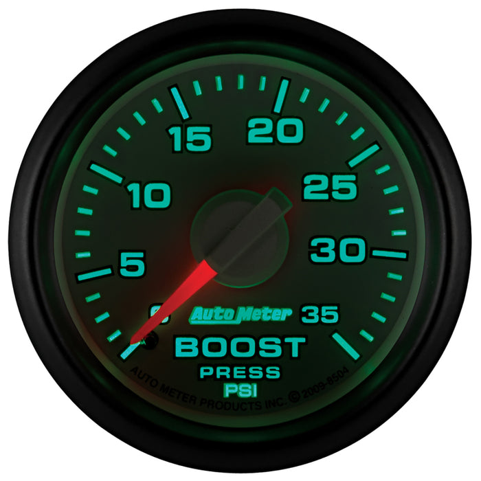AutoMeter 8504 Autometer Factory Match 52.4mm Mechanical 0-35 PSI Boost Gauge