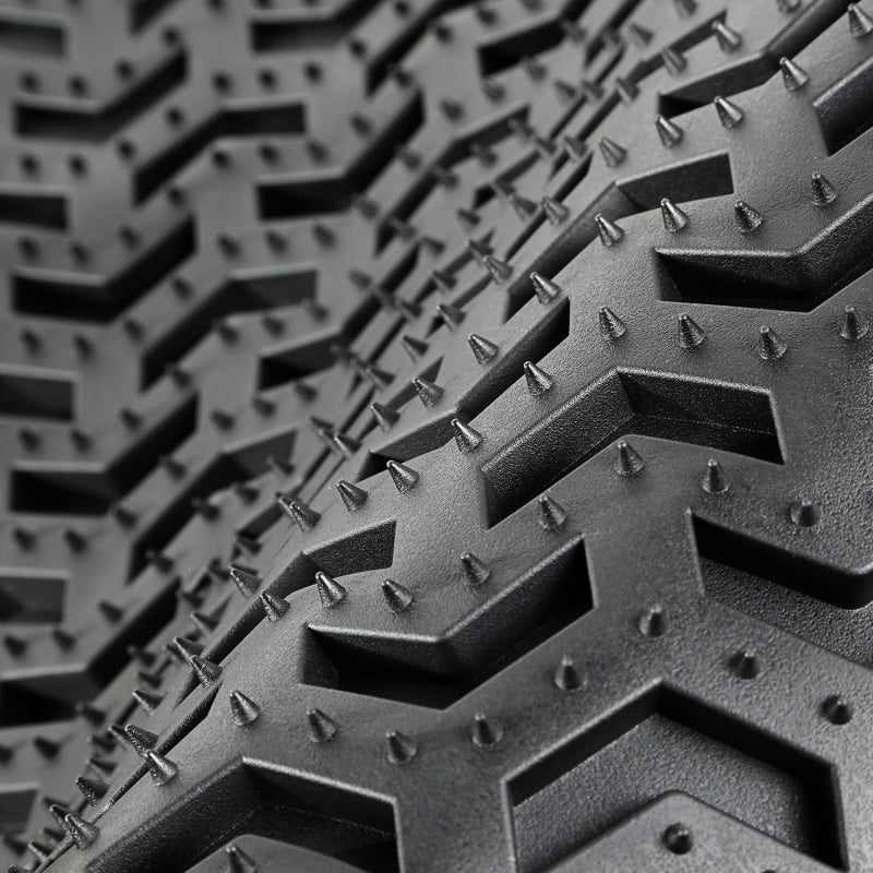 Rugged Ridge 12988.02 Floor Liner Front/Rear/Cargo Black 2007-2010 Jeep Wrangler JK 2 Dr
