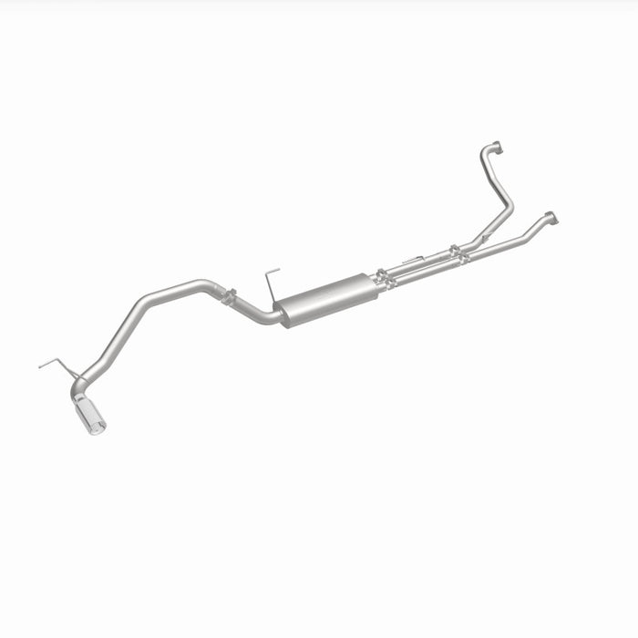 Magnaflow 19421 MagnaFlow CatBack 07-15 Nissan Titan V8 LGAS/LFLEX Single MF Polished Stainless Exhaust