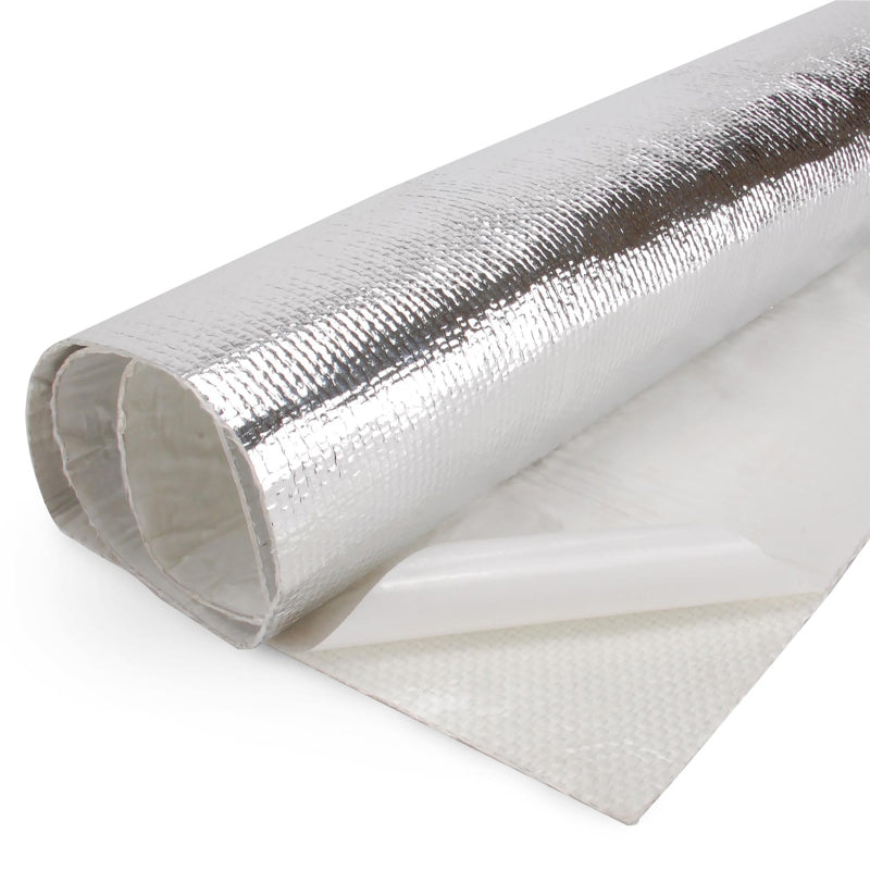 DEI 10400 Heat Screen 36in x 40in - Mylar Radiant Glass Fiber Matting w/Adhesive Backing